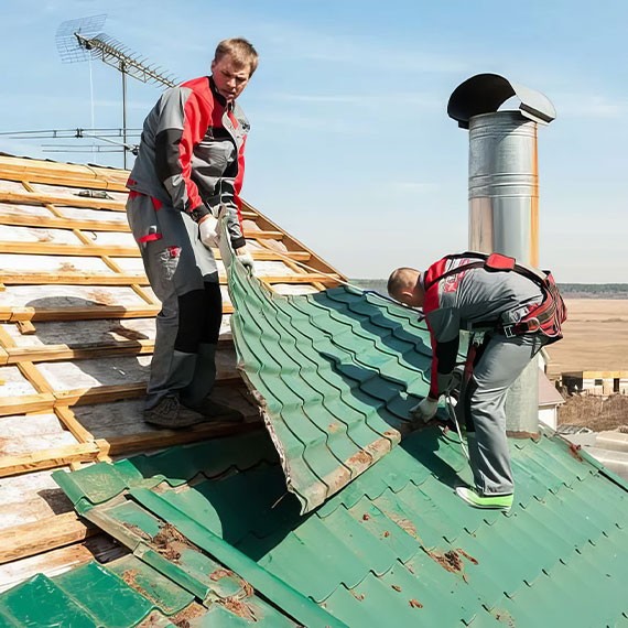 Демонтаж кровли и крыши в Любани и Ленинградской области